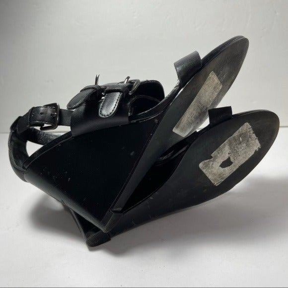 Trouve Wedge Platform Sandals #8 - Picture 5 of 11